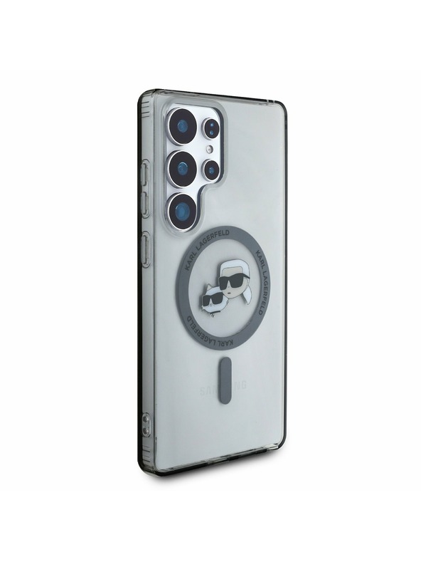 Karl Lagerfeld Karl Lagerfeld IML K&CH Heads MagSafe Zadnji ovoj za Samsung Galaxy S25 Ultra Black