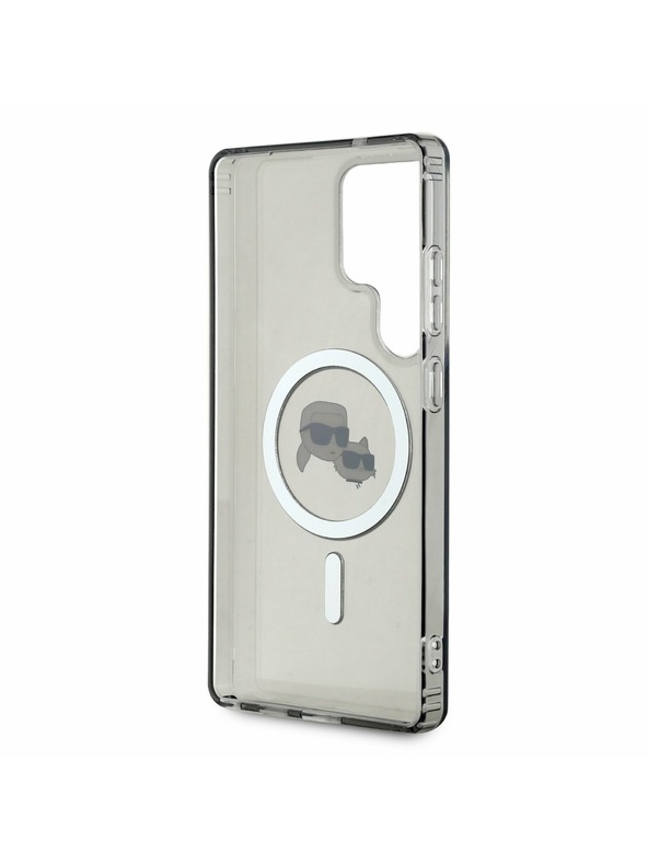 Karl Lagerfeld Karl Lagerfeld IML K&CH Heads MagSafe Zadnji ovoj za Samsung Galaxy S25 Ultra Black