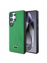 Lacoste Lacoste Iconic Petit Pique Woven Logo MagSafe Zadnji ovoj za Samsung Galaxy S25 Ultra Green