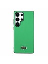 Lacoste Lacoste Iconic Petit Pique Woven Logo MagSafe Zadnji ovoj za Samsung Galaxy S25 Ultra Green