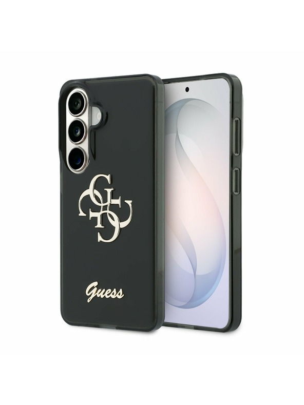 Guess Guess IML 4G Script Metal Logo Zadnji ovoj za Samsung Galaxy 26 Black