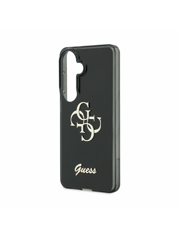 Guess Guess IML 4G Script Metal Logo Zadnji ovoj za Samsung Galaxy 26 Black