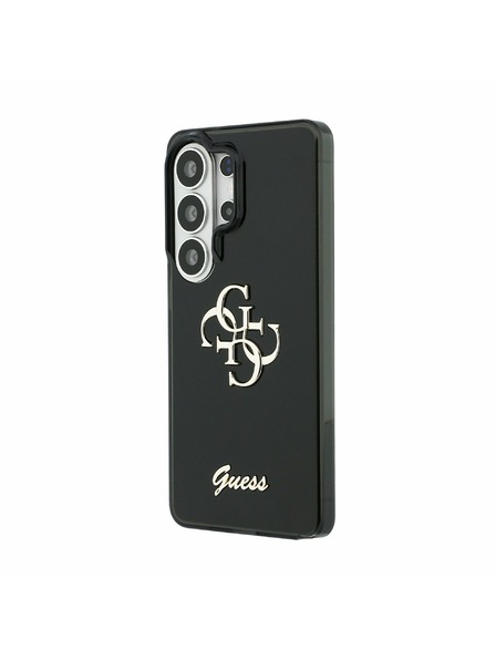 Guess Guess IML 4G Script Metal Logo Zadnji ovoj za Samsung Galaxy 26 Ultra Black