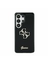 Guess Guess IML 4G Script Metal Logo Zadnji ovoj za Samsung Galaxy 26 Ultra Black