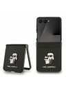 Karl Lagerfeld Karl Lagerfeld PU Saffiano Karl and Choupette Zadnji ovoj za Samsung Galaxy Z Flip 7 Black