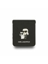 Karl Lagerfeld Karl Lagerfeld PU Saffiano Karl and Choupette Zadnji ovoj za Samsung Galaxy Z Flip 7 Black