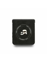 Karl Lagerfeld Karl Lagerfeld PU Karl and Choupette Heads Magnetic Zadnji ovoj za Samsung Galaxy Z Flip 7 Black