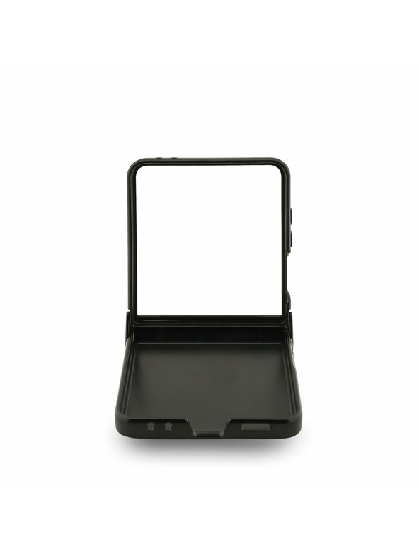 Karl Lagerfeld Karl Lagerfeld PU Karl and Choupette Heads Magnetic Zadnji ovoj za Samsung Galaxy Z Flip 7 Black