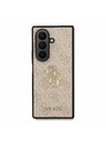 Guess Guess PU 4G Metal Logo Zadnji ovoj za Samsung Galaxy Z Fold 7 Pink