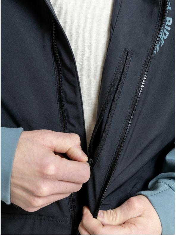 Meatfly Meatfly moška street jakna Finn Black / Storm