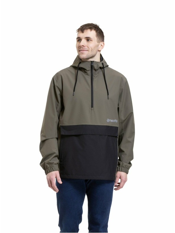 Meatfly Meatfly moška street jakna Henry Dark Olive / Black
