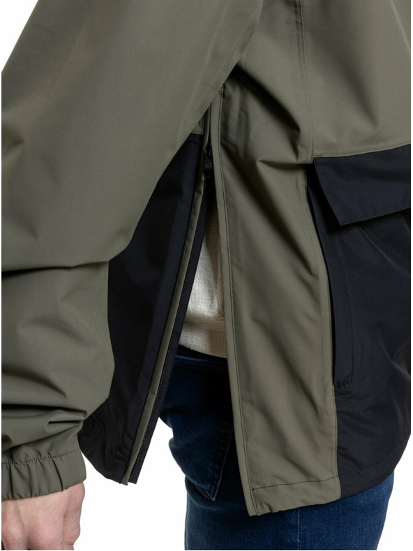 Meatfly Meatfly moška street jakna Henry Dark Olive / Black
