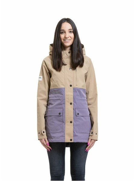 Meatfly Meatfly ženska street jakna Xita Safari / Violet
