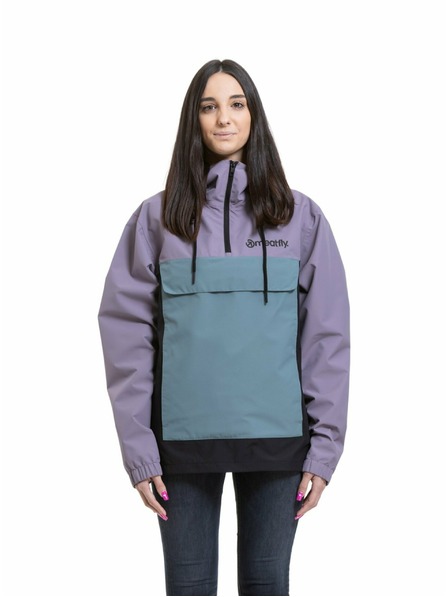 Meatfly Meatfly ženska street jakna Noah Black / Violet