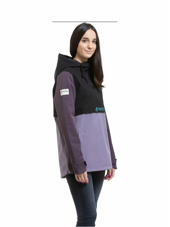 Meatfly Meatfly ženska street jakna Kalle Black / Violet