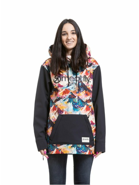 Meatfly Meatfly ženska street jakna Alita Mango Mountains / Black