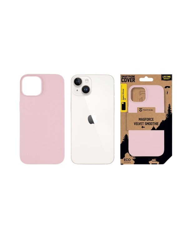 Tactical Tactical MagForce Velvet Smoothie Zaščita za Apple iPhone 14 Pink Panther