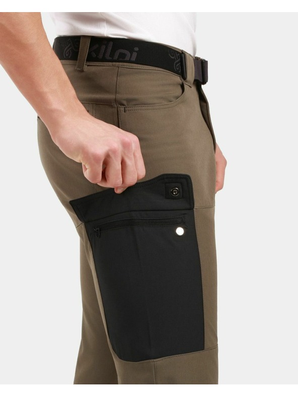 Kilpi Moške outdoor hlače Kilpi LIGNE-M Khaki
