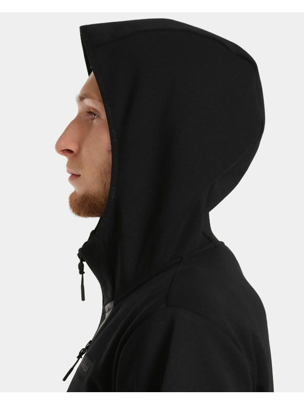 Kilpi Bombažna majica s kapuco za aktiven slog Kilpi OKAMPOS-M Črna