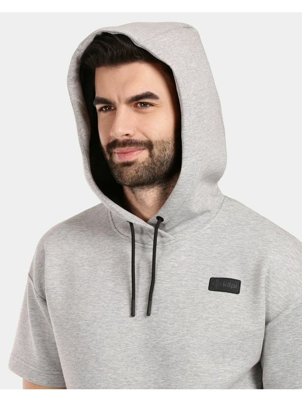 Kilpi Moški pulover s kapuco Kilpi DIAN-M Svetlo siva