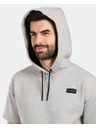 Kilpi Moški pulover s kapuco Kilpi DIAN-M Svetlo siva