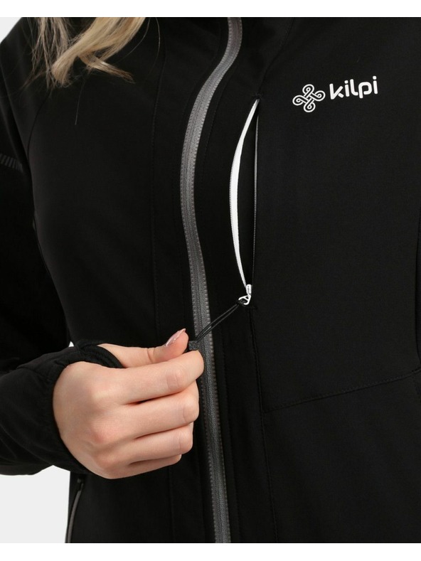 Kilpi Ženska softshell tekaška jakna Kilpi BALEO-W Črna