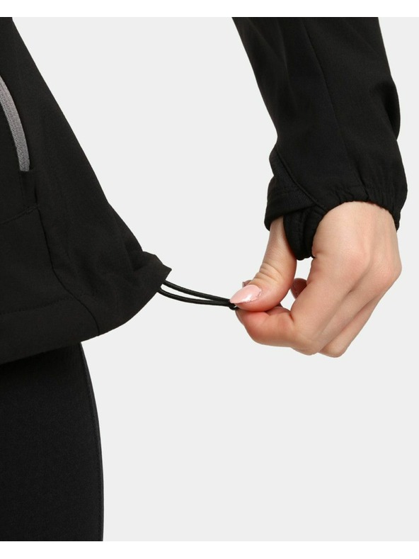 Kilpi Ženska softshell tekaška jakna Kilpi BALEO-W Črna