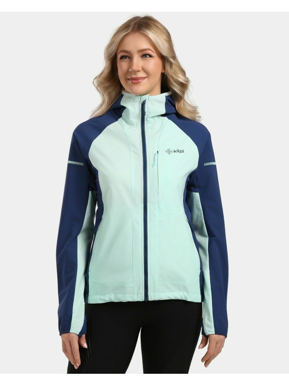 Kilpi Ženska softshell tekaška jakna Kilpi BALEO-W Mentolna