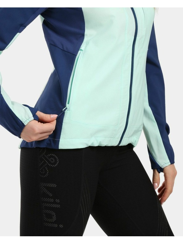 Kilpi Ženska softshell tekaška jakna Kilpi BALEO-W Mentolna