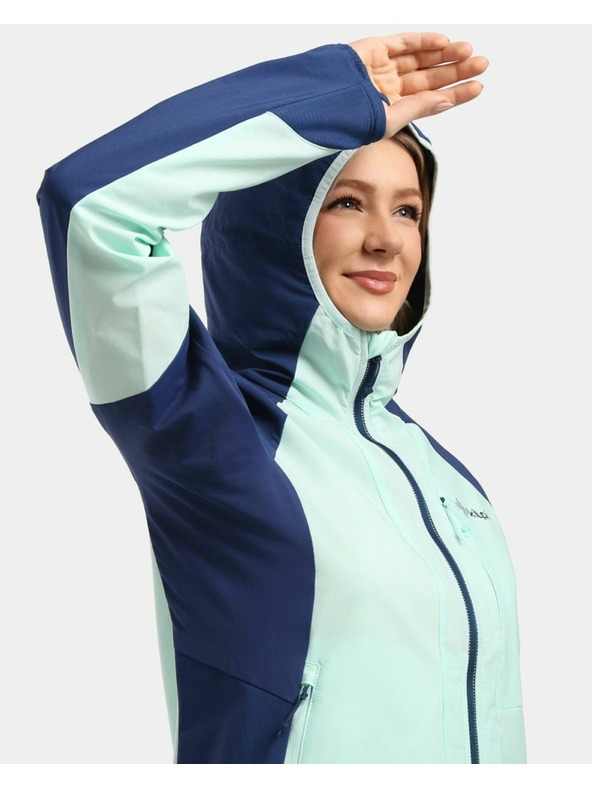 Kilpi Ženska softshell tekaška jakna Kilpi BALEO-W Mentolna