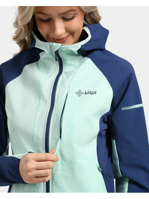 Kilpi Ženska softshell tekaška jakna Kilpi BALEO-W Mentolna
