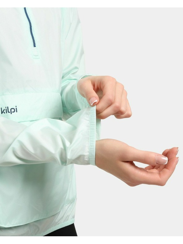 Kilpi Ženska vetrovka tekaška jakna Kilpi ANORI-W Mentolna