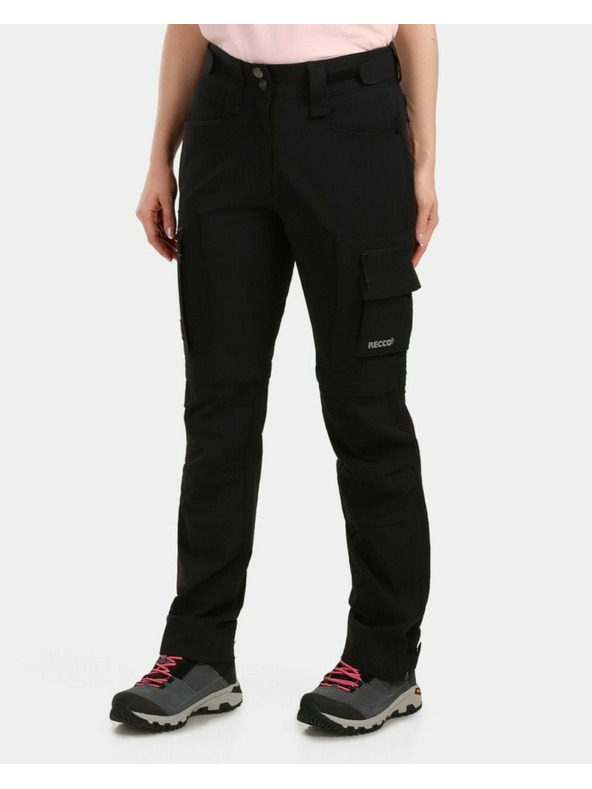 Kilpi Ženske outdoor hlače Kilpi SURVIVOR-W Črna