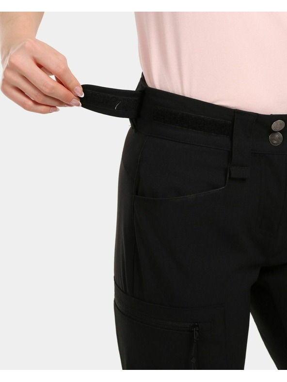 Kilpi Ženske outdoor hlače Kilpi SURVIVOR-W Črna