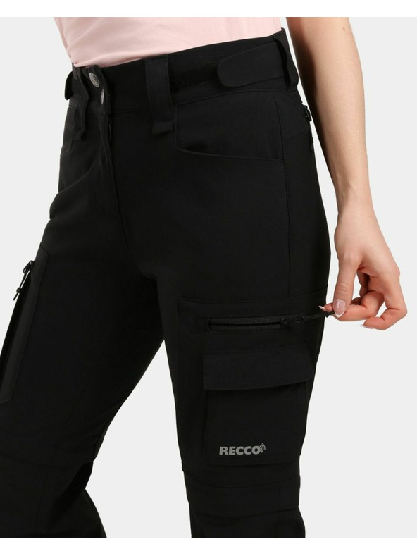 Kilpi Ženske outdoor hlače Kilpi SURVIVOR-W Črna