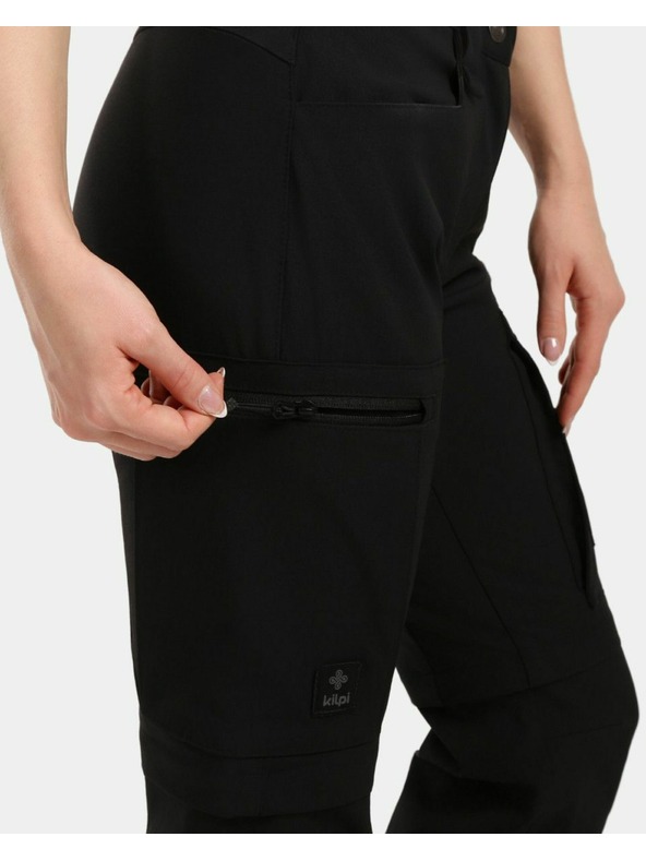 Kilpi Ženske outdoor hlače Kilpi SURVIVOR-W Črna