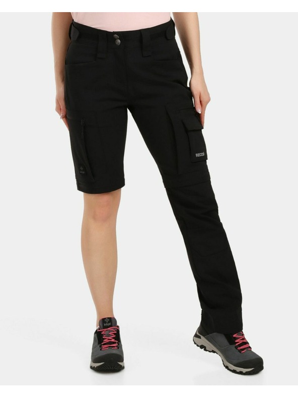 Kilpi Ženske outdoor hlače Kilpi SURVIVOR-W Črna