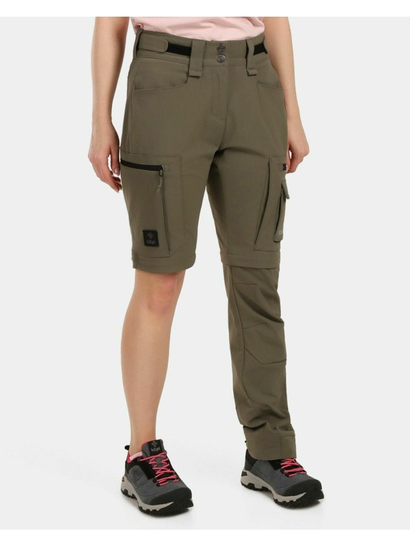 Kilpi Ženske outdoor hlače Kilpi SURVIVOR-W Zelena