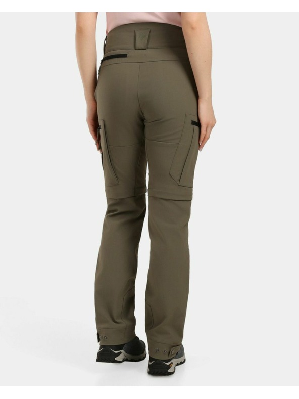 Kilpi Ženske outdoor hlače Kilpi SURVIVOR-W Zelena