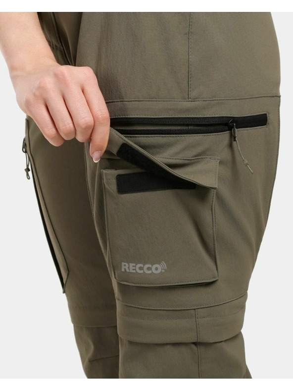 Kilpi Ženske outdoor hlače Kilpi SURVIVOR-W Zelena