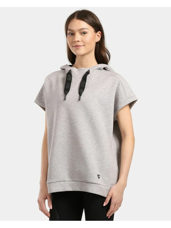 Kilpi Ženski pulover s kapuco Kilpi DIAN-W Svetlo siva