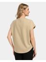 Kilpi Ženske bombažne majice Kilpi NELLIM-W Bež