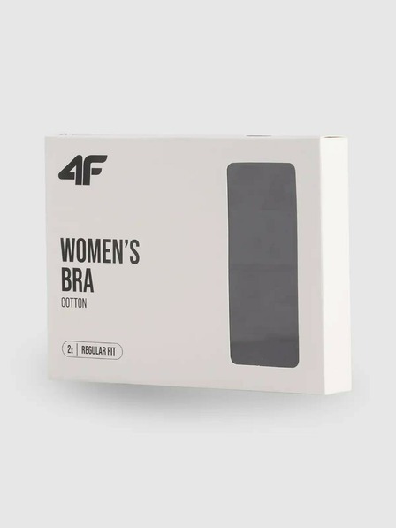 4F Ženski športni nedrček 4F Helen (2pack)
