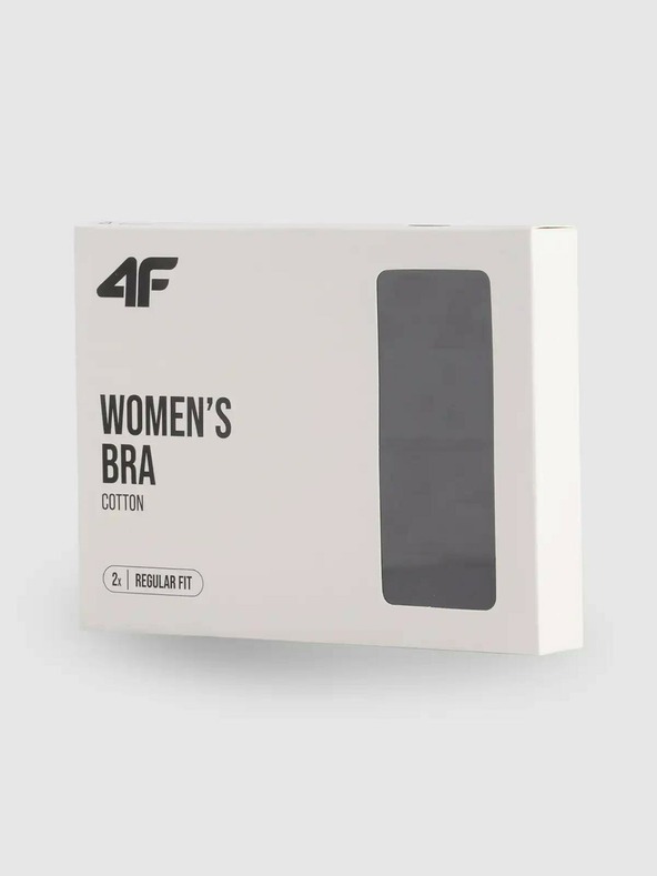 4F Ženski športni nedrček 4F Helen (2pack)