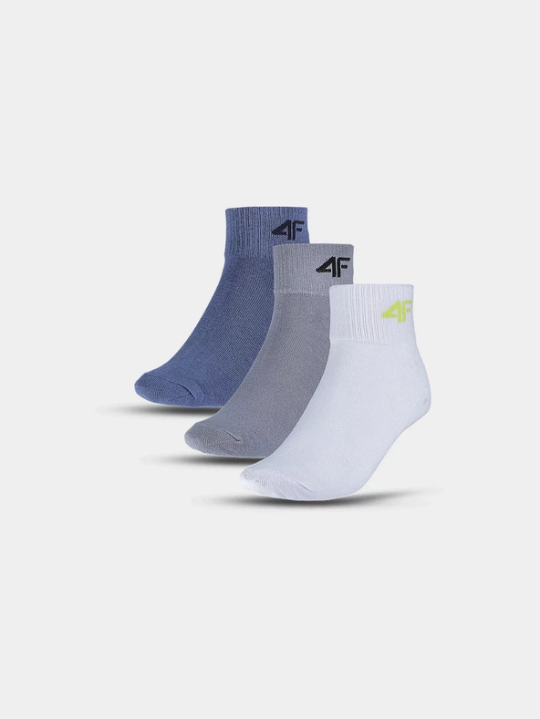 4F Fantovske nogavice 4F (3pack) - večbarvne