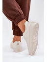 BIG STAR SHOES Ženske superge iz ECO usnja Big Star – bež