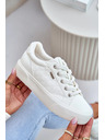 BIG STAR SHOES Ženske superge na platformi topline Big Star – bele