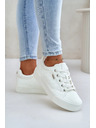 BIG STAR SHOES Ženske superge na platformi topline Big Star – bele