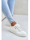 BIG STAR SHOES Ženske superge na platformi topline Big Star – bele
