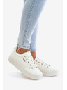 BIG STAR SHOES Ženske superge na platformi topline Big Star – bele